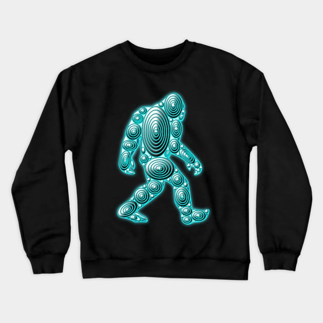 Ice Metal Sasquatch Crewneck Sweatshirt by Shrenk